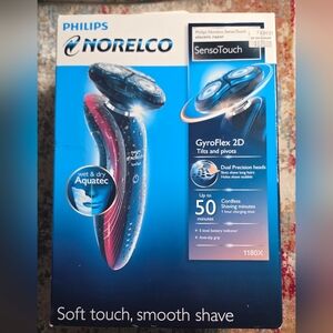 Philips Norelco 6700 1180X Sensotouch Gyroflex 2D Wet/Dry Shaver New In Box $335